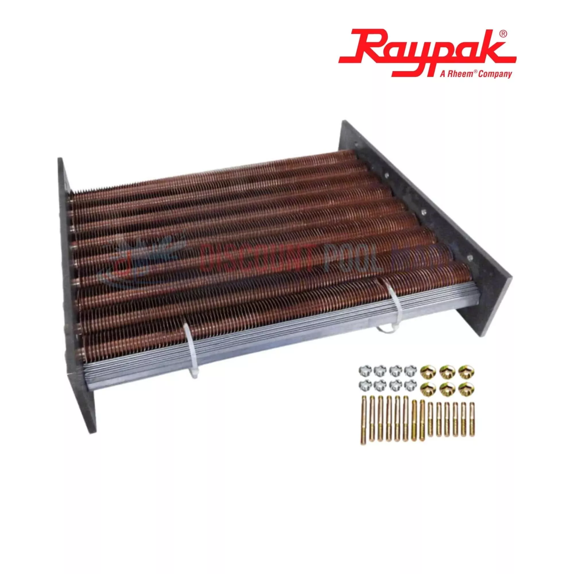 006733F | Raypak Tube Bundle Heat Exchanger For 265-267