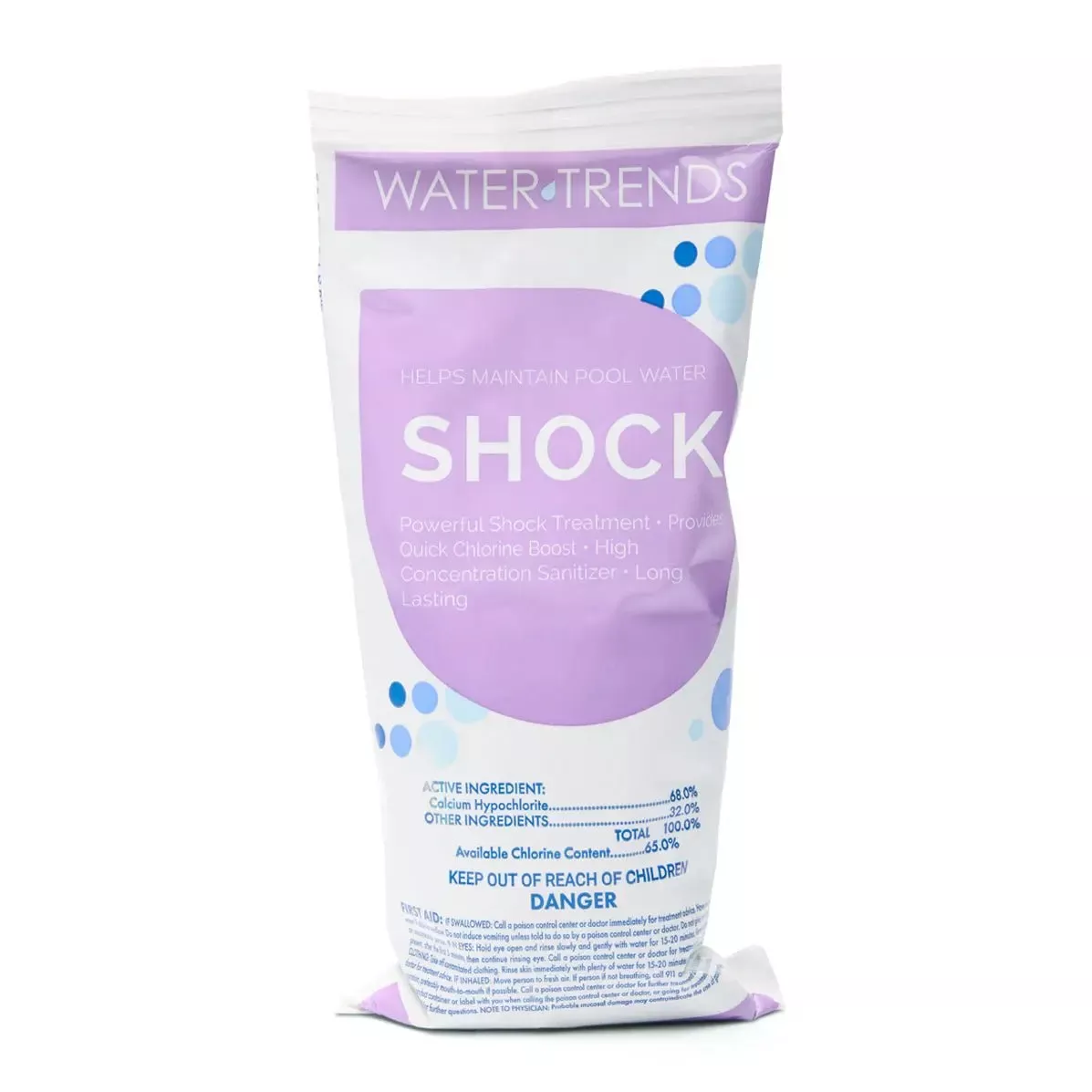 1 lb. Bag Of WATER TRENDS 68% Shock