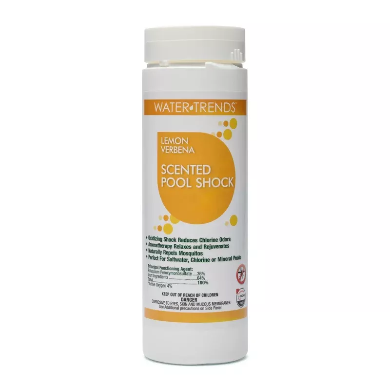1 lb. Of WATER TRENDS Lemon Verbena Scented Pool Shock