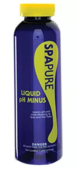 1 PT LIQUID PH MINUS SPA PURE