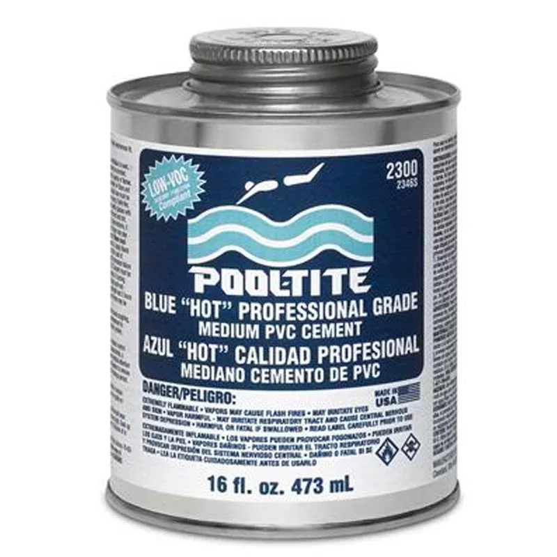 1 PT. POOL TITE CEMENT BLUE