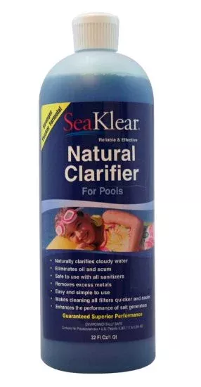 1 QT POOL NATURAL CLARIFIER EACH SEAKLEAR