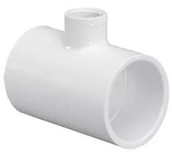 401-210 PVC Reducing Tee 1 1/2″ x 1 1/2″ x 3/4″