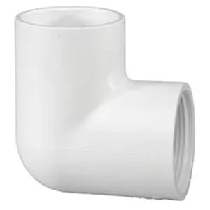 407020-PVC 2″ 90 Degree Elbow Female Threaded x Slip (Case of 10)