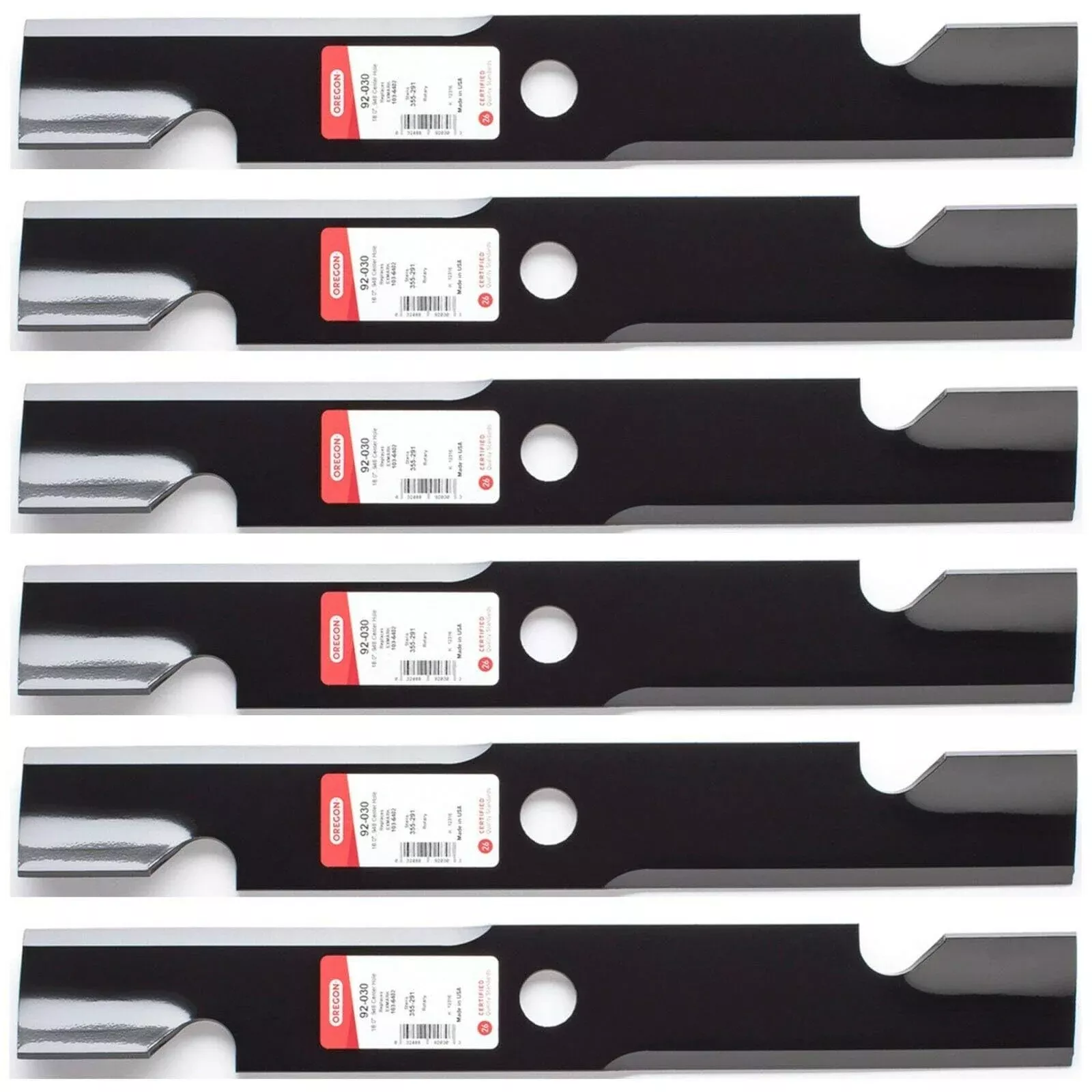 6PK Oregon 92-030 Blade for 52 Exmark Lazer Z 103-6402 103-6402-S 103-6382 Toro 109-6873