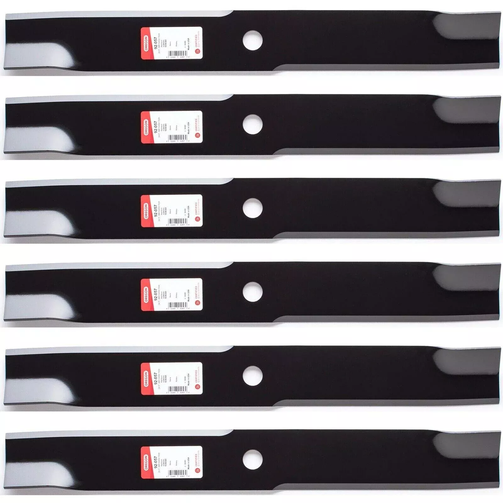 6PK Oregon 92-057 Blades for Exmark 72¡± Lazer Z E-Series LZE751GKA724A1