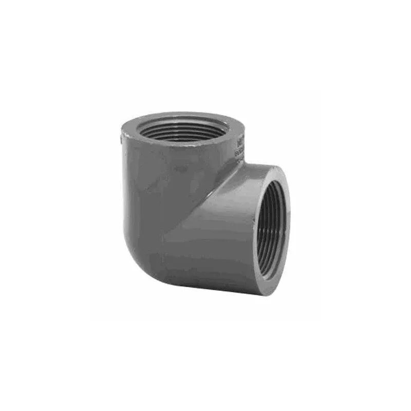 .75″ FPT 90 ELBOW SCHEDULE 80 GRAY