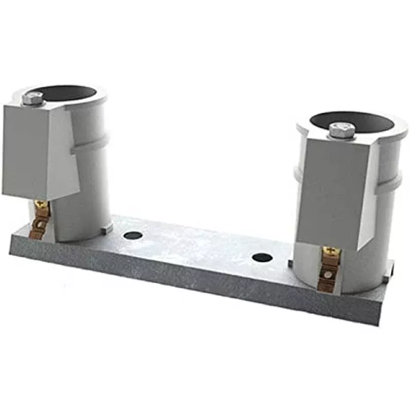 8" Channel Set w PS-4019-P Plastic Anchor Sockets