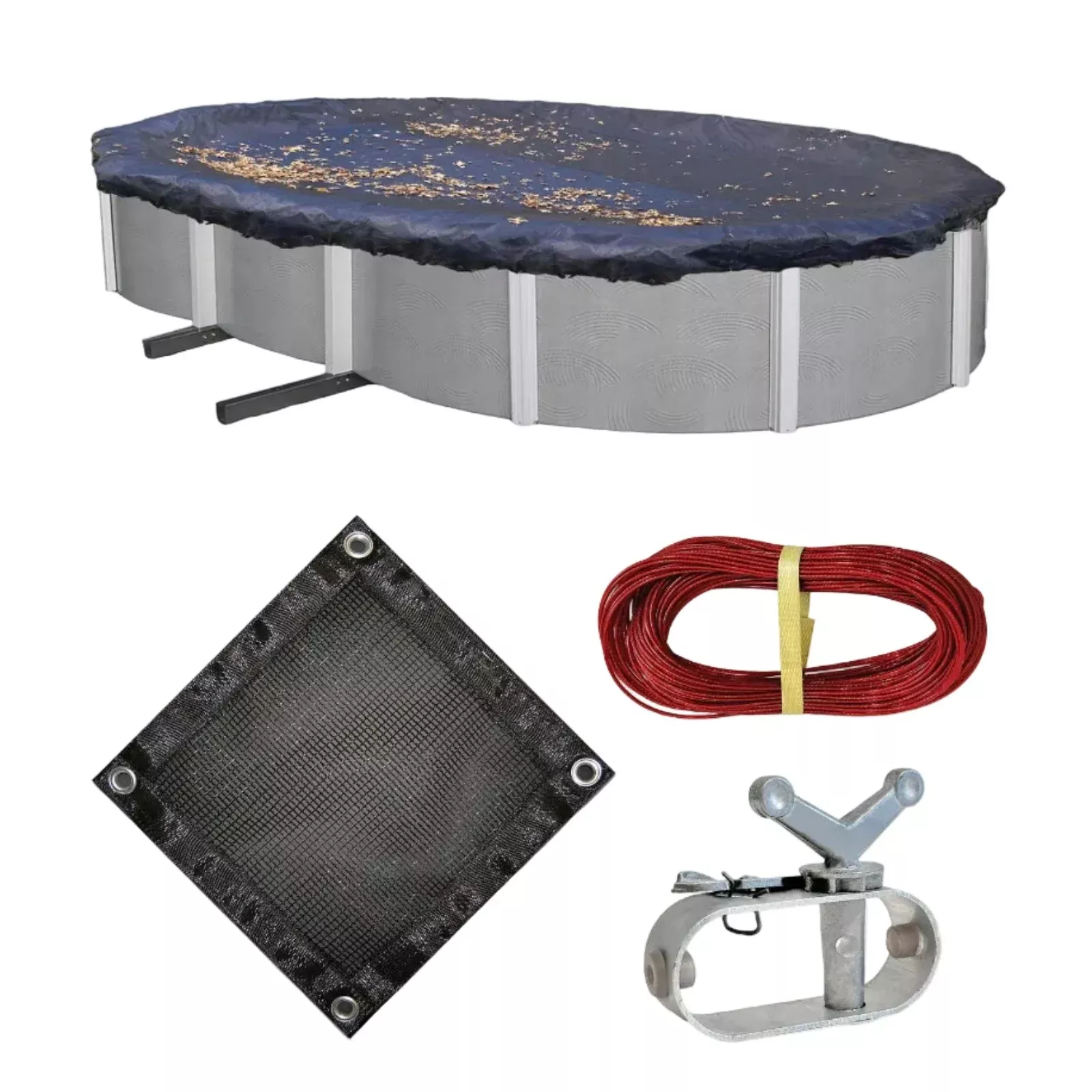 Above Ground Pool Leaf Net Cover
