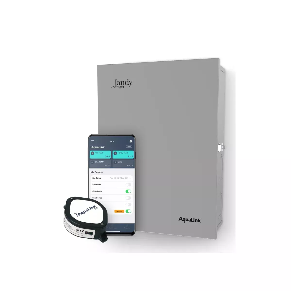 Aqualink Pool and Spa System Kit with PureLink Sub Panel, PLC1400 and iAqualink