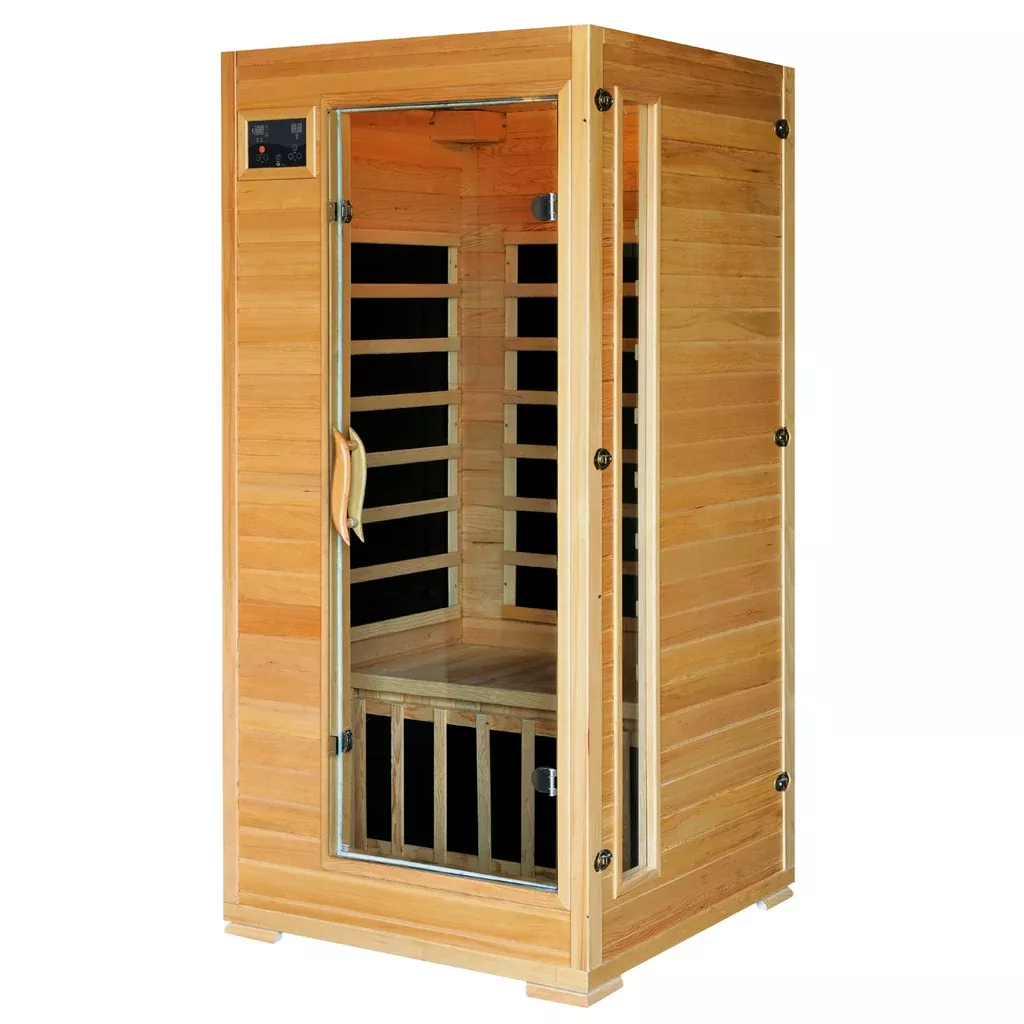 Buena Vista 1 Person Carbon Personal Home Therapy FAR Infrared Sauna Room