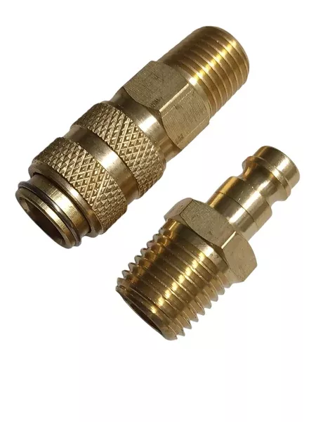 Bulk Pack - Air Line Coupler compatible with 117510 + Air Line Quick Disconnect compatible with 117509
