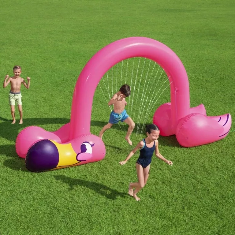 BWT Bestway’s Jumbo Flamingo Inflatable Sprinkler