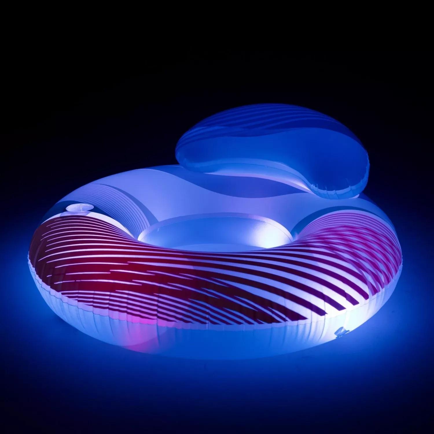 BWT Bright Color-Changing LED Swim Ring From Bestway