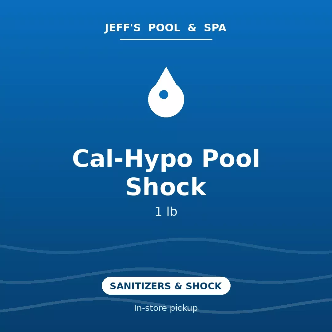 Cal-Hypo Pool Shock (1 lb)