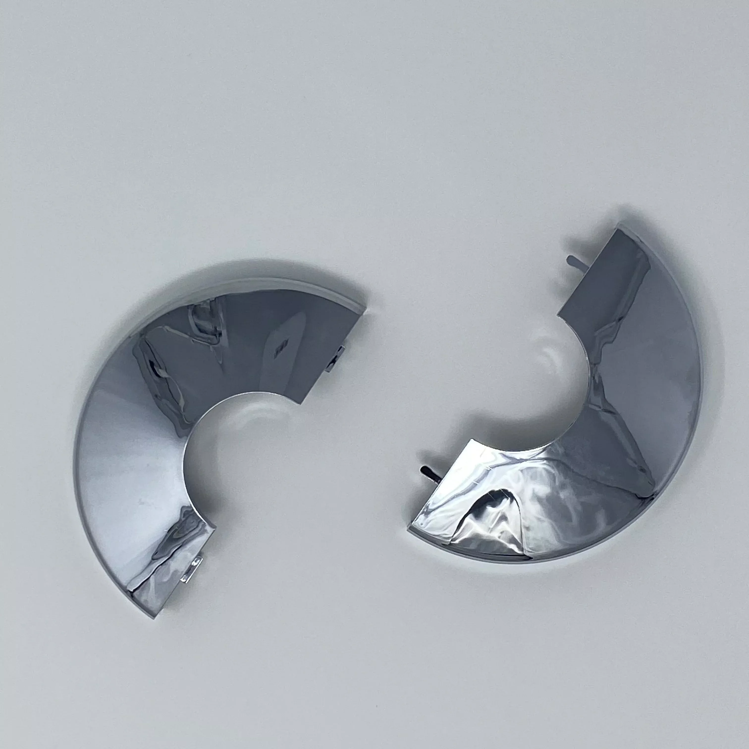Clip-On Pool Ladder Escutcheon Plate (Chrome Finish)