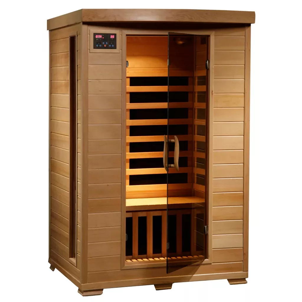 Coronado 2 Person Hemlock Carbon FAR Infrared Sauna