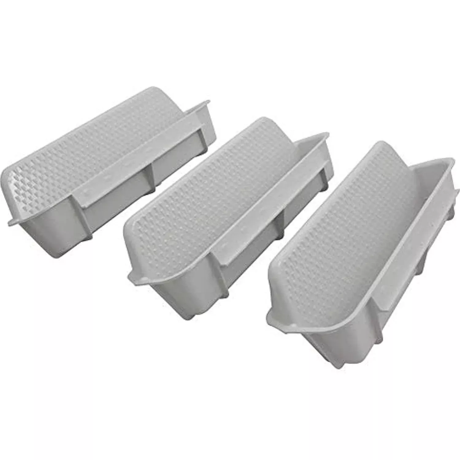 Custom Molded Products Pool Wall Step (Set of 3) White