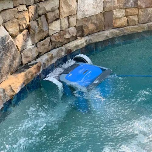 Dolphin M600 Wi-Fi Robotic Pool Cleaner with Caddy