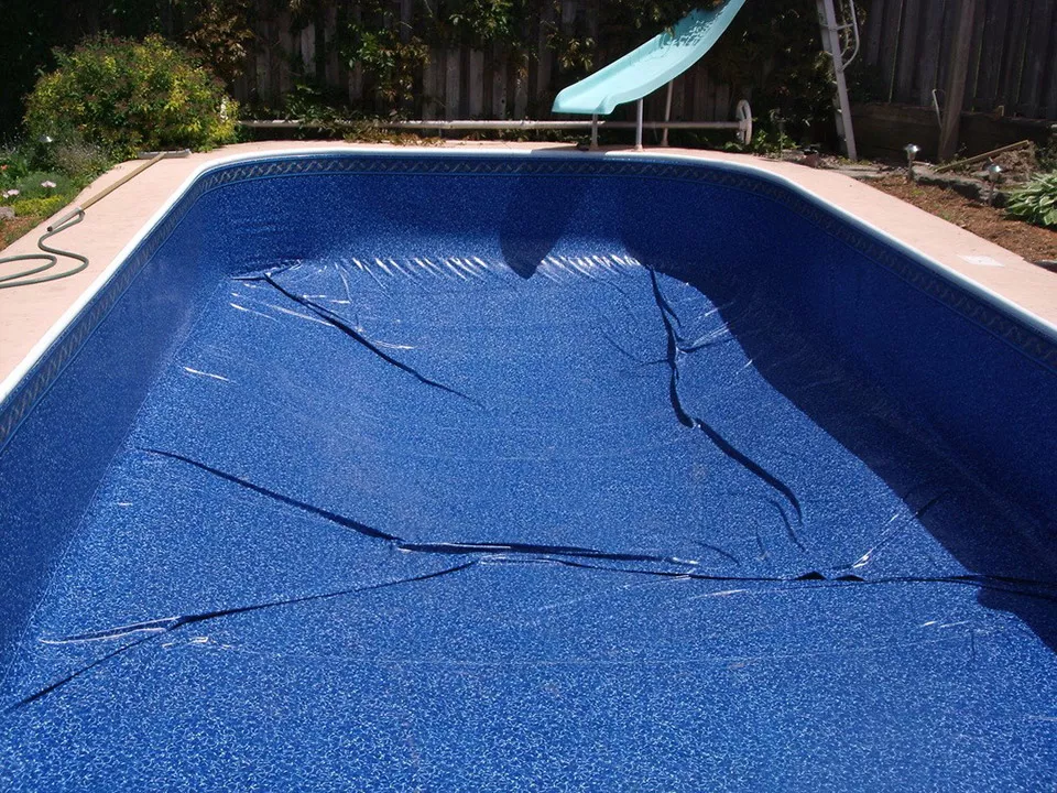 Drain Pool & Search Liner for Holes
