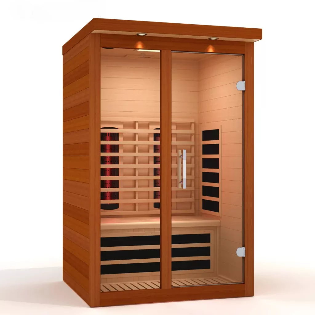 Dynamic Llumeneres 2 Person Full Spectrum Nero Zero EMF FAR IR Sauna