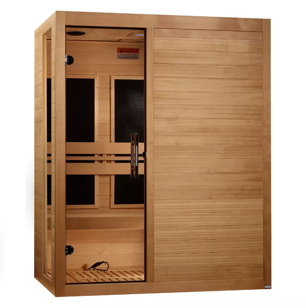 Dynamic Toscana 3 Person Low EMF FAR IR Sauna