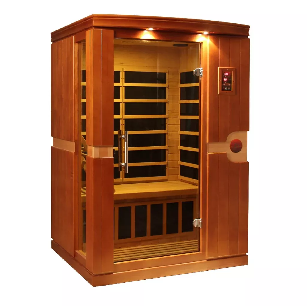 Dynamic Venice Elite 2-Person Low EMF Infrared Sauna | Plug and Play