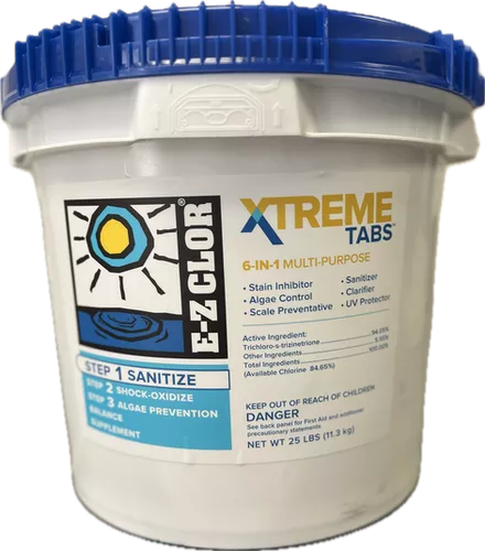 EZ CLOR XTREME TABS 50LBS