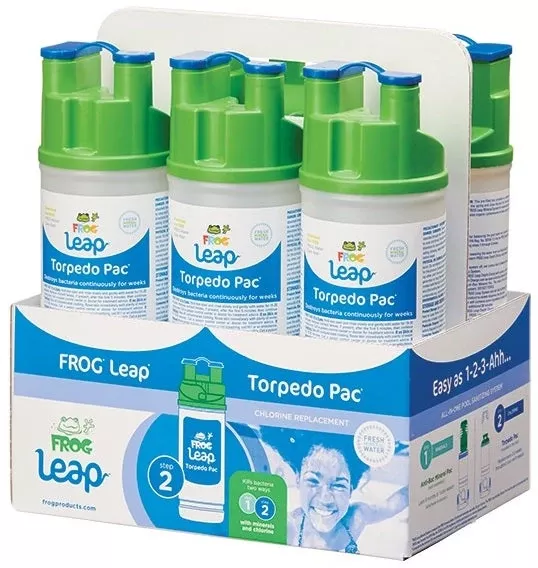 FROG Leap Torpedo Chlorine Pac (Pack Of 6)