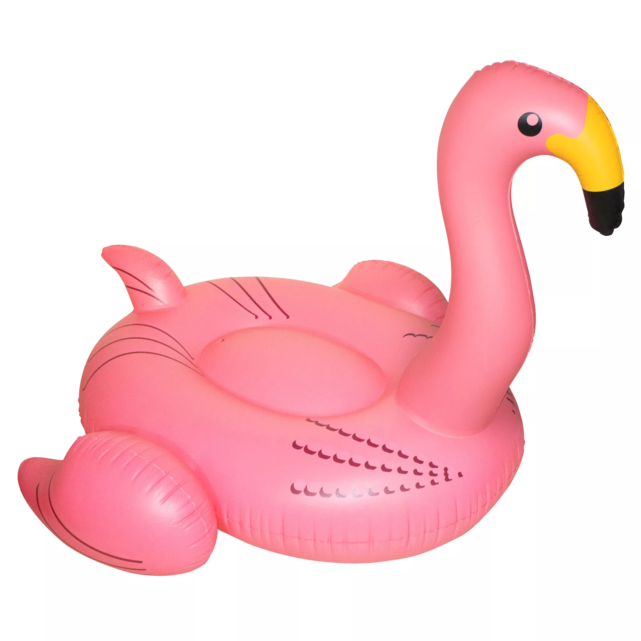 Giant Inflatable Flamingo Float | Ride-On Lounger | Stable Design
