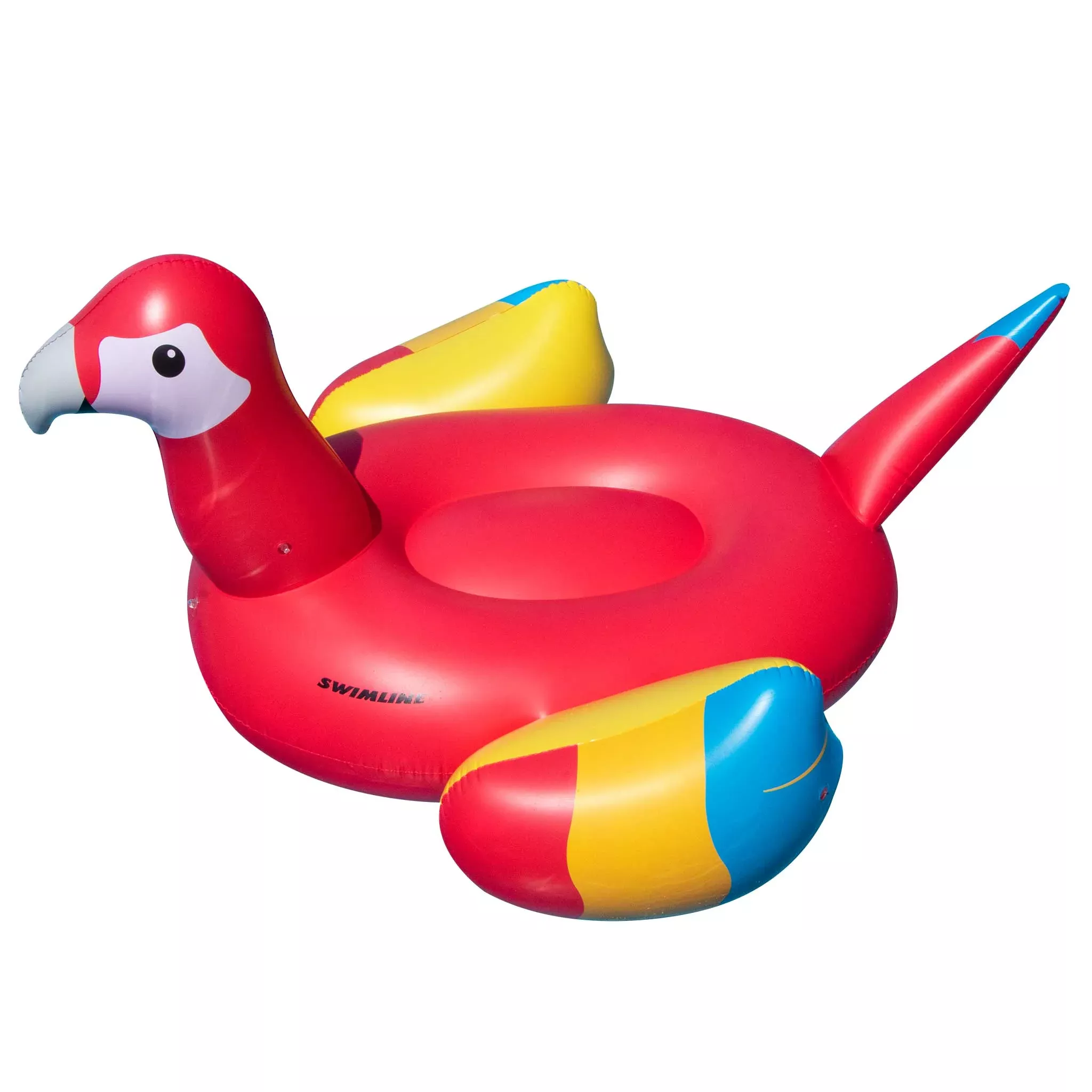 Giant Parrot Pool Float | Ride-On | 1-3 Riders | Stable Design