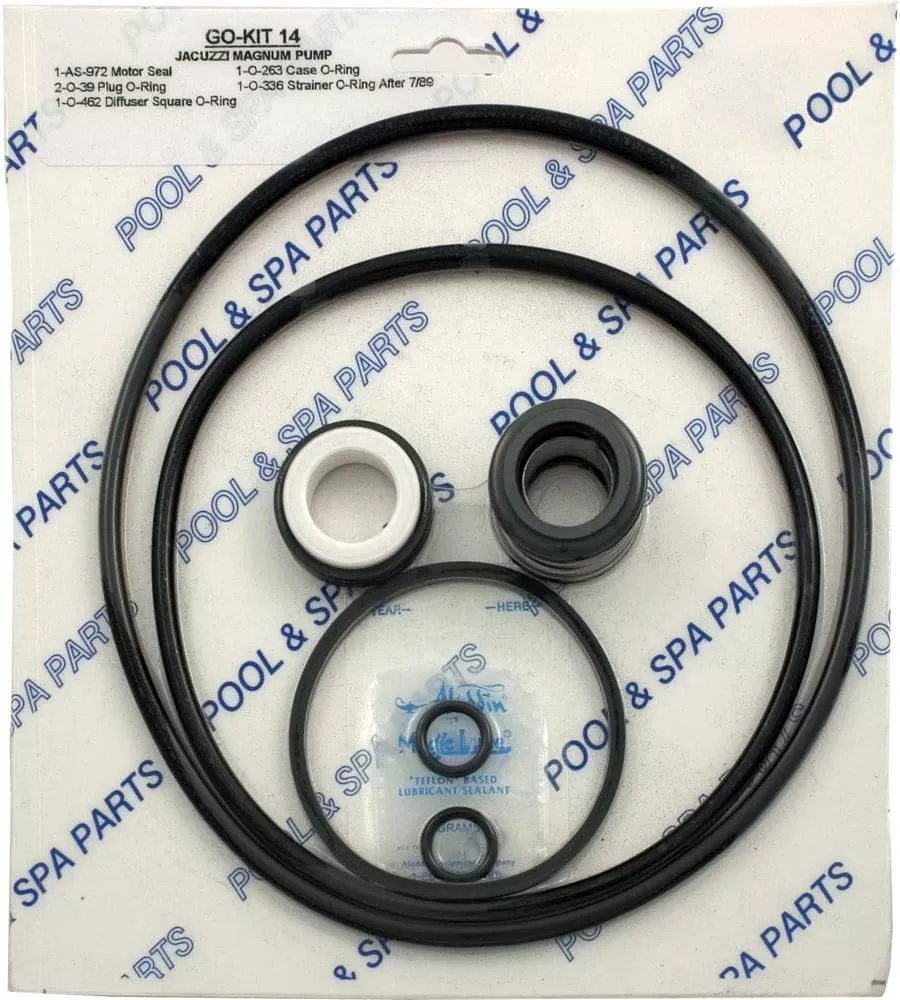 GO-KIT14V Jacuzzi Magnum Pump Seal Kit