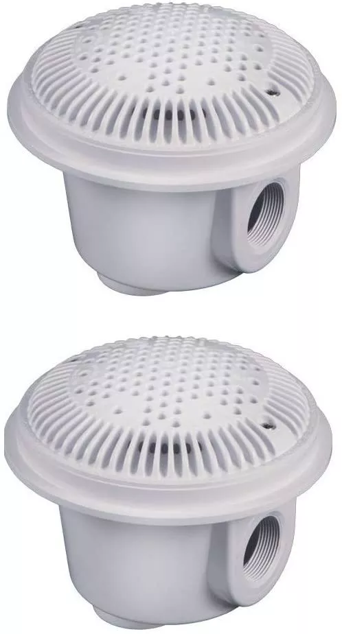 Hayward WG1048AVPAK2 Dual Suction Outlet, 1-1/2-Inch, White