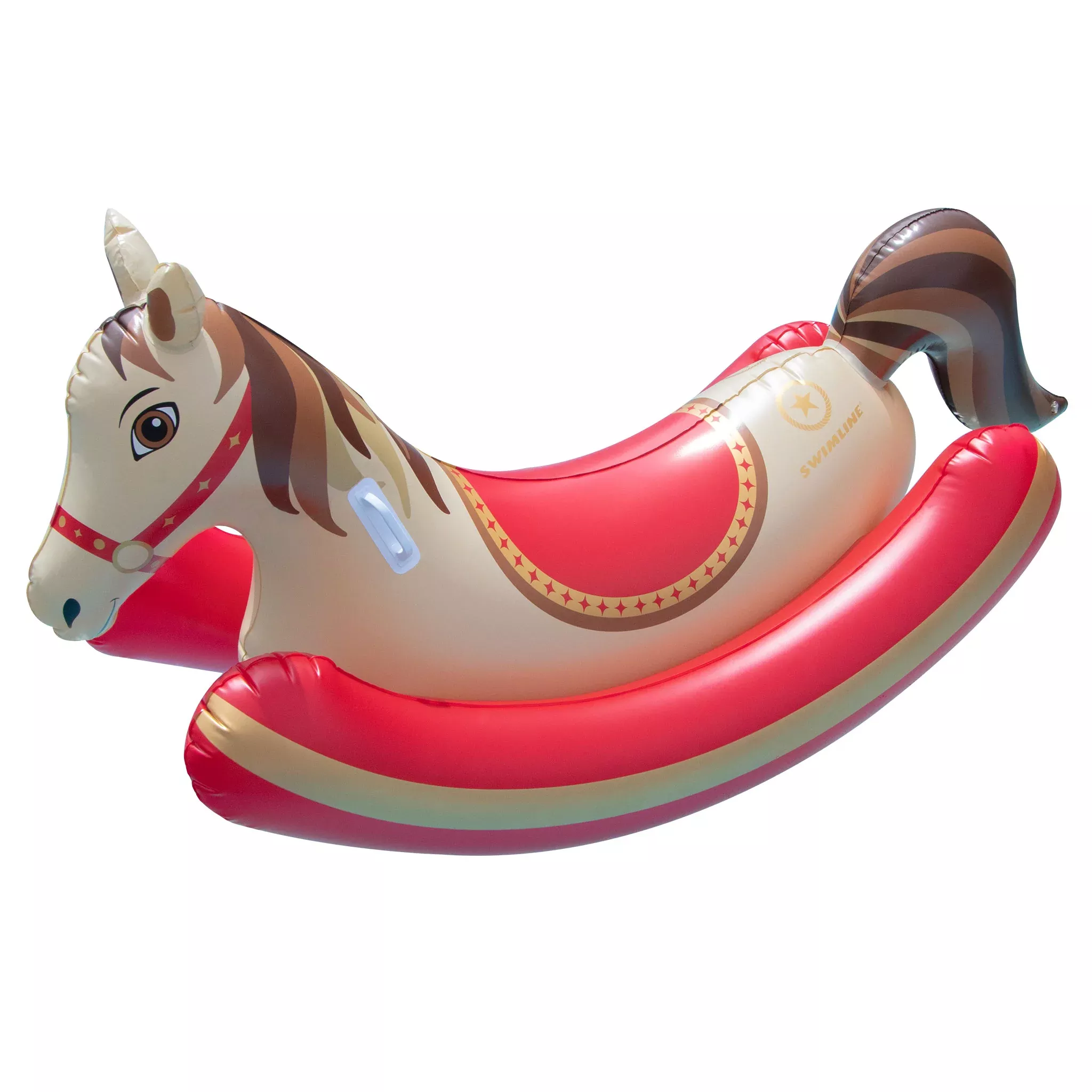 Hobby Horse Rocker Pool Float | 81" x 36" | Rocking Ride-On | 1-2 Riders