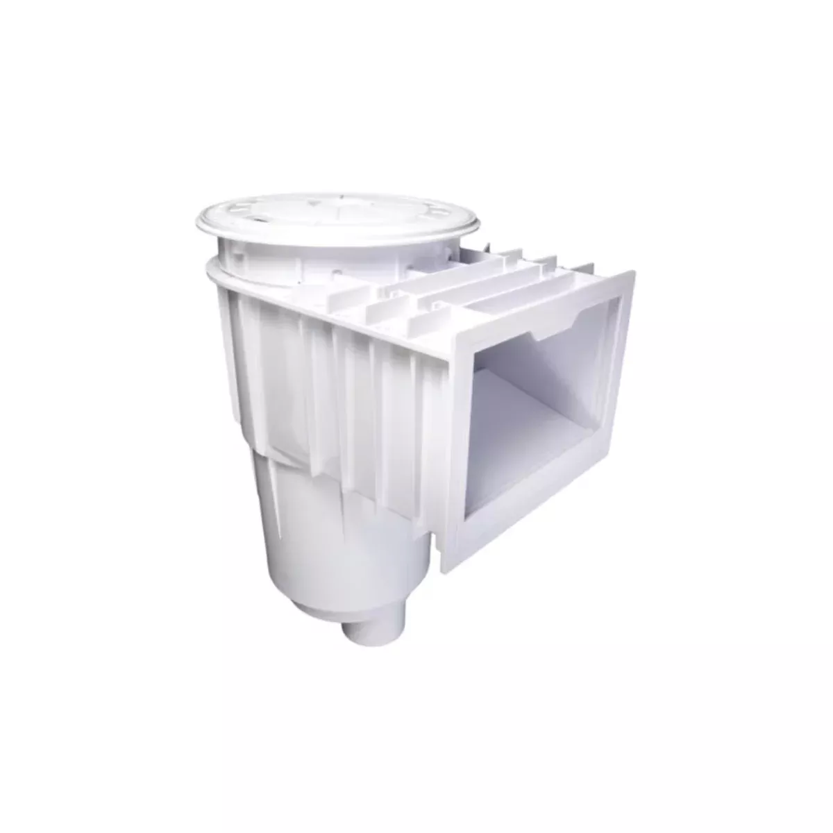 Inground Skimmer 2" W/O Valve - White