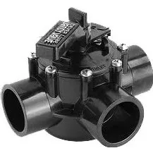 Jandy NeverLube 3-Way Pool Valve – 1.5" x 2"