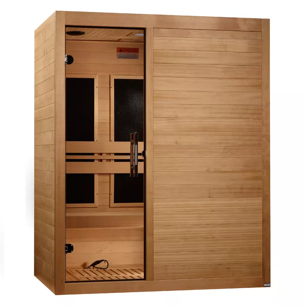 Maxxus S-Line 3 Person Low EMF FAR IR Sauna