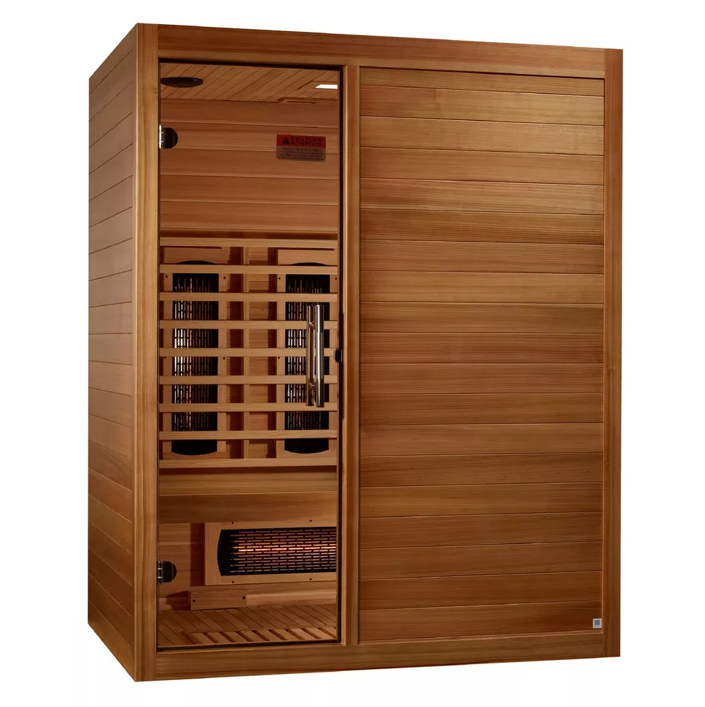 Maxxus S-Line Yoga 3 Person Full Spectrum IR Sauna