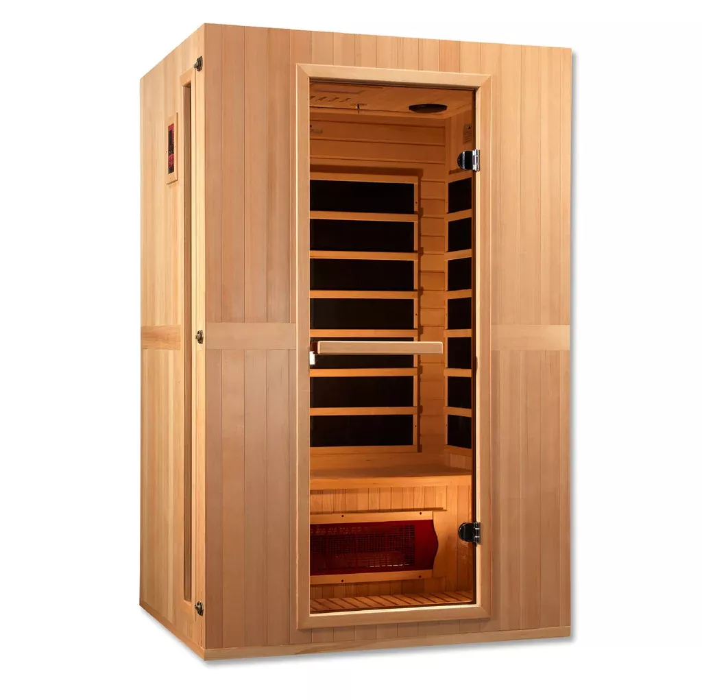 Maxxus Serenity Dual Tech 2 Person Low EMF FAR IR Sauna