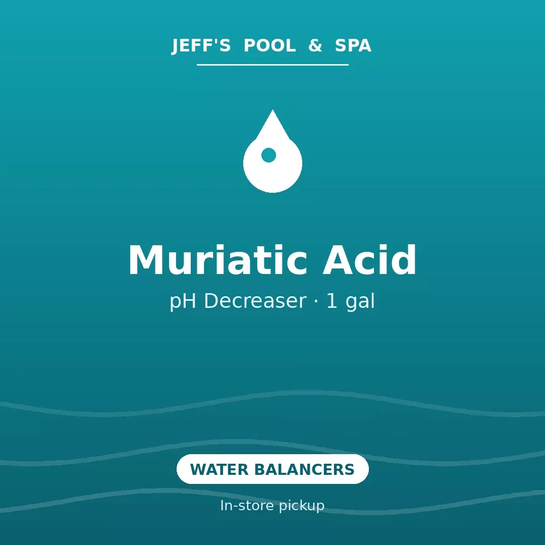 Muriatic Acid — pH Decreaser (1 gal)