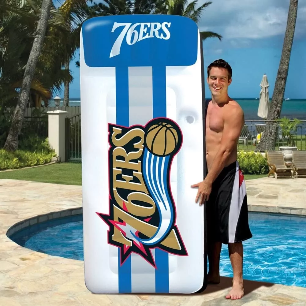NBA Philadelphia 76ers Giant Pool Mattress From Poolmaster