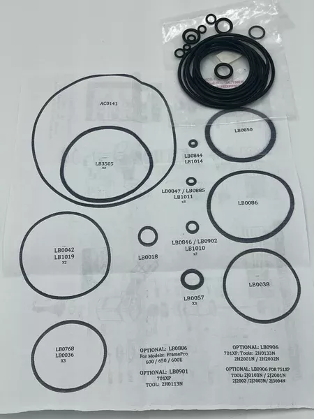 O-Ring Kit compatible for FramePro 700XL 750XL