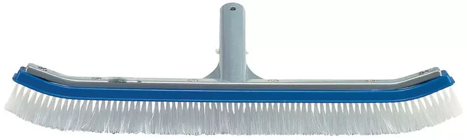 Ocean Blue 18″ Curved Pool Wall Brush With Aluminum Back