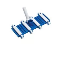 Ocean Blue Economy Pool Vacuum Head with Plastic Wheel Assembly