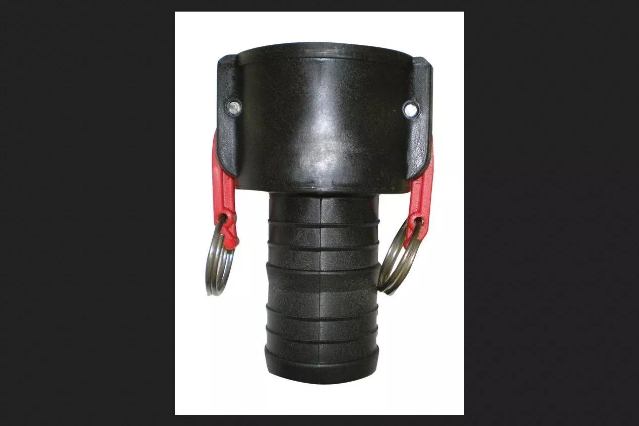 Pacer Hose Adapter 2" Hose Barb Bulk Polypropylene