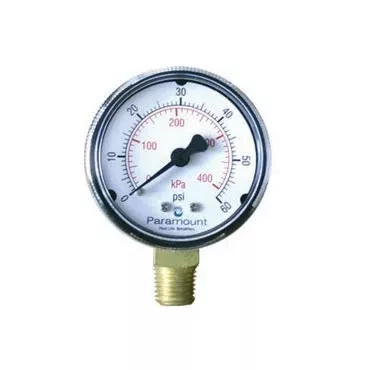Paramount Water Valve Pressure Gauge