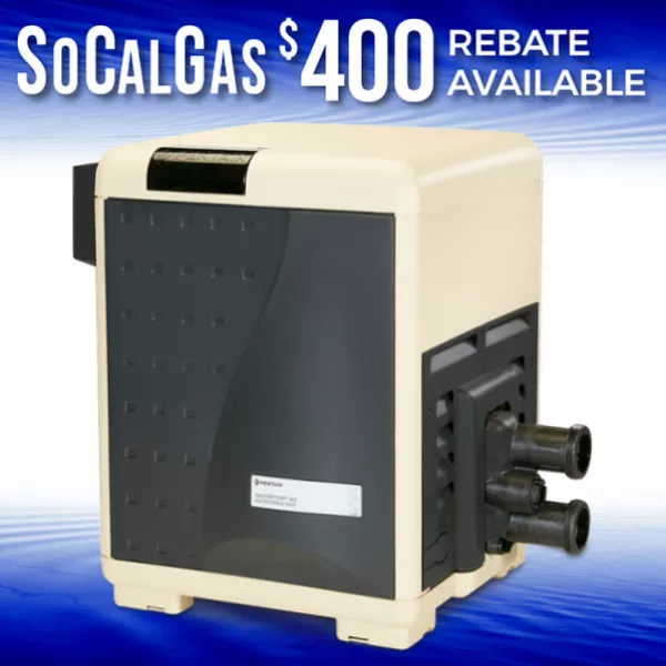Pentair MasterTemp EC460805 400K BTU NG (Cupro-Nickel) Lo NOx Pool Heater Price Includes Installation, Delivery, and Tax*