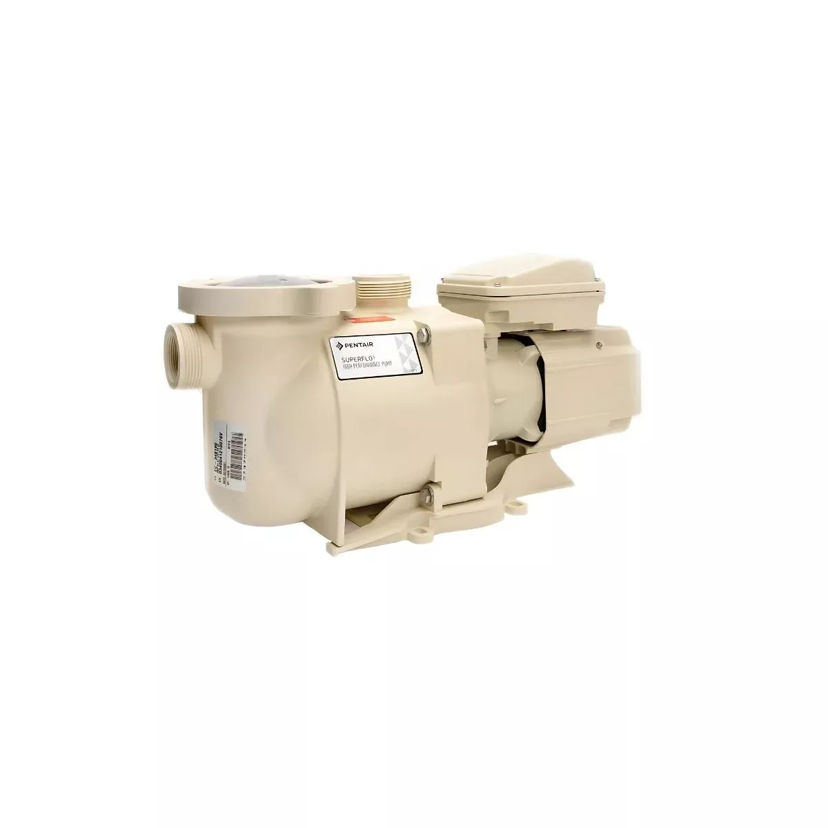 Pentair SuperFlo 1 Speed High Performance Pump .69HHP 1.1THP