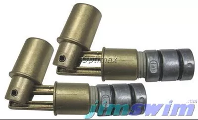 PermaCast JH0019B Johnny Hinge - Bronze Ladder Hinge Accomodates 1.9" Rail