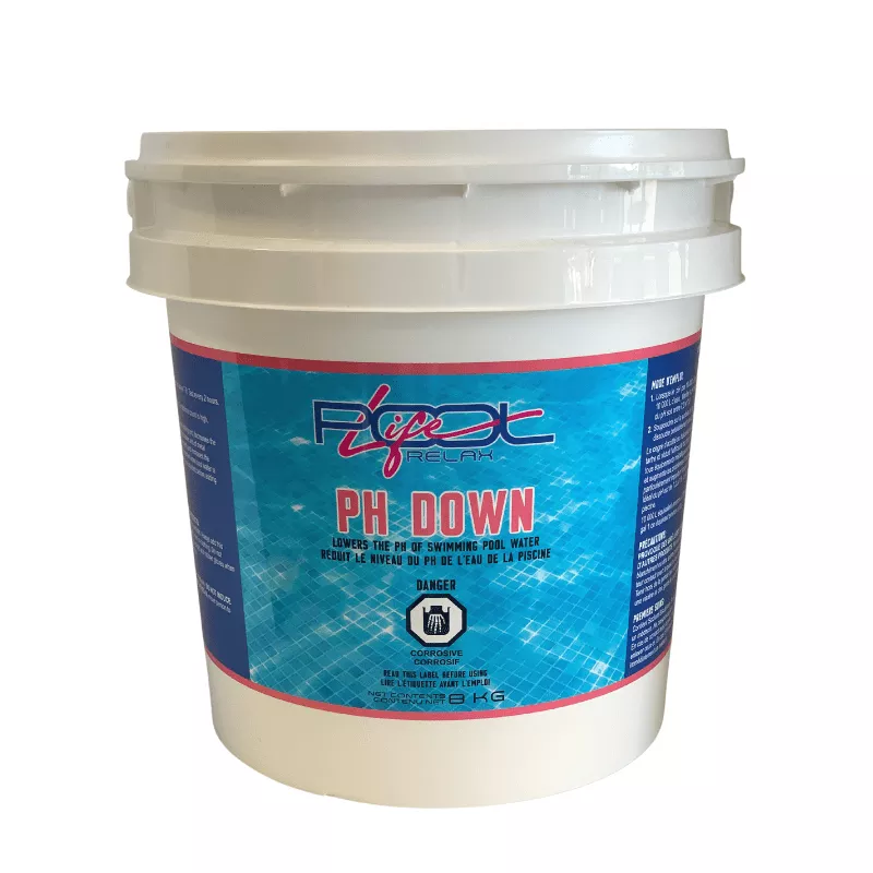 PL pH Down – Lowers pH and Alk. 8Kg
